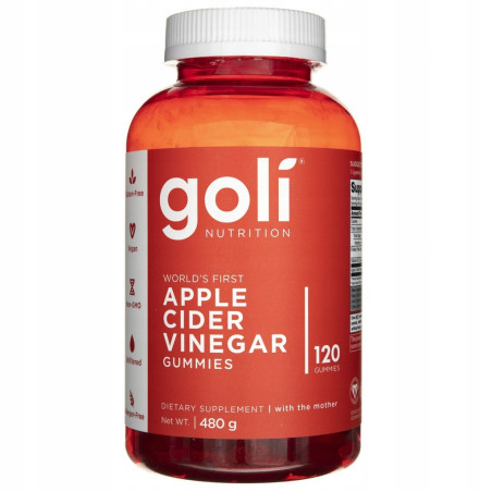 GOLI NUTRITION Apple Cider Vinegar Gummies (120 żelek)