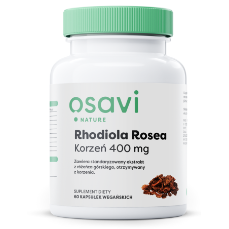 OSAVI Rhodiola Rosea - Różeniec Górski 400 mg (60 kaps.)