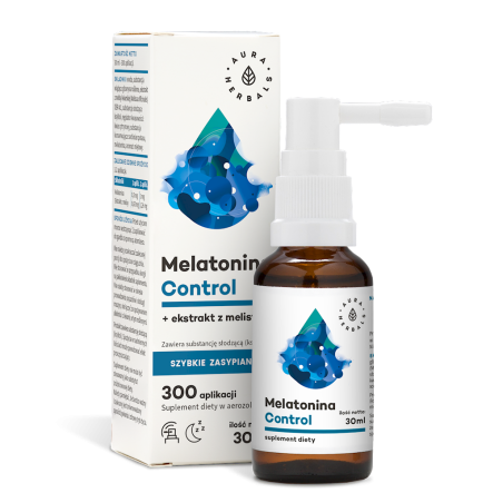 AURA HERBALS Melatonina Control + Melisa aerozol (30 ml)