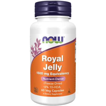 NOW FOODS Royal Jelly 1500 mg (60 kaps.)