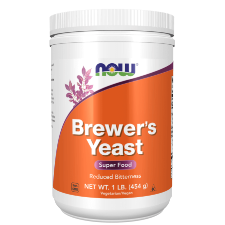 NOW FOODS Brewer's Yeast - Drożdze Piwowarskie 650 mg (454 g)