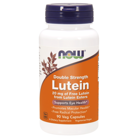 NOW FOODS Double Strength Lutein - Luteina 20 mg (90 kaps.)