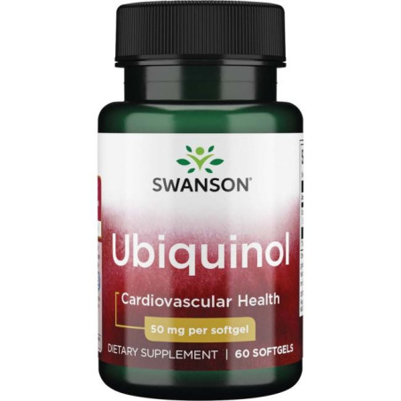 SWANSON Ubiquinol 50 mg (60 kaps.)