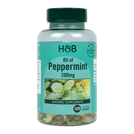 HOLLAND & BARRETT Oil of Peppermint 200 mg (120 kaps.)