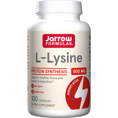 JARROW FORMULAS L-Lizyna 500 mg (100 kaps.)