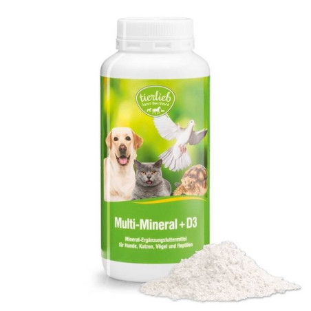 TIERLIEB Multi Mineral dla psów, kotów, ptaków i gadów (200 g)