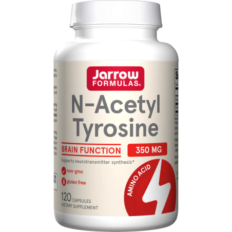 JARROW FORMULAS NALT N-Acetyl Tyrosine - N-Acetyl-L-Tyrozyna (120 kaps.)