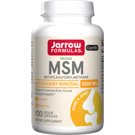JARROW FORMULAS MSM OptiMSM 1000 mg (100 kaps.)