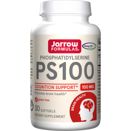 JARROW FORMULAS PS100 - Fosfatydyloseryna 100 mg Soy-Free (30 kaps.)