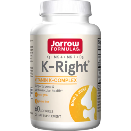 JARROW FORMULAS K-Right - kompleks Witamin K (60 kaps.)