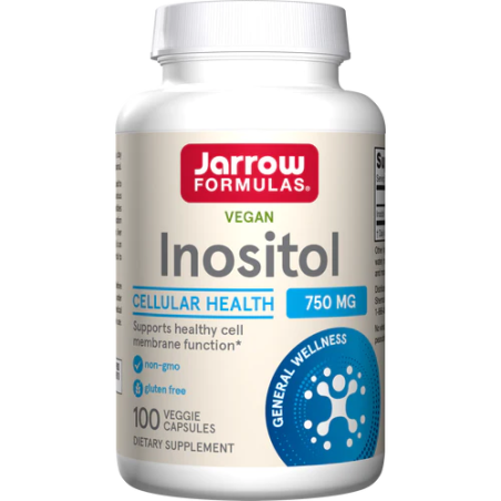JARROW FORMULAS Inositol - Inozytol 750 mg (100 kaps.)