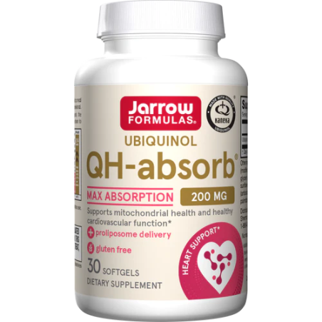 JARROW FORMULAS Ubiquinol QH-absorb 200 mg (30 kaps.)