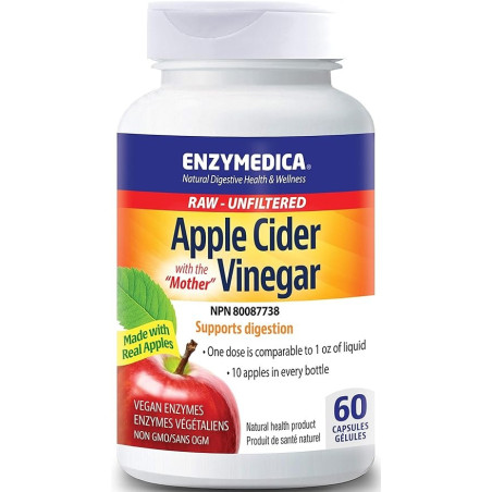 ENZYMEDICA Apple Cider Vinegar (60 kaps.)
