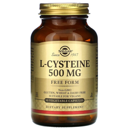 SOLGAR L-Cysteine 500 mg (90 kaps.)