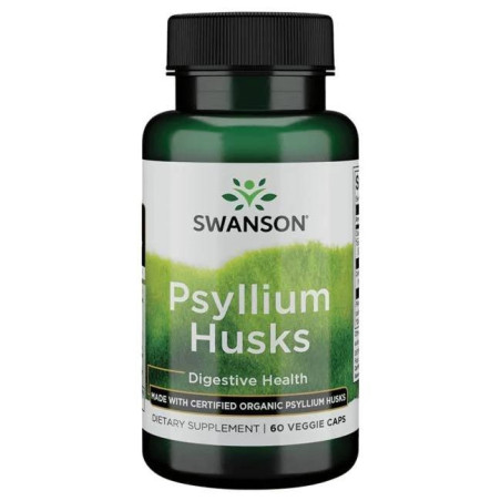 SWANSON Psyllium Husk 625 mg (60 kaps.)