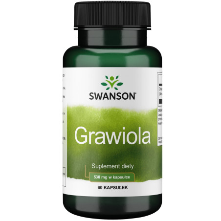 SWANSON Graviola 530 mg (60 kaps.)