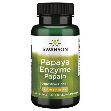 SWANSON Papaya Enzyme Papain 100 mg (90 kaps.)