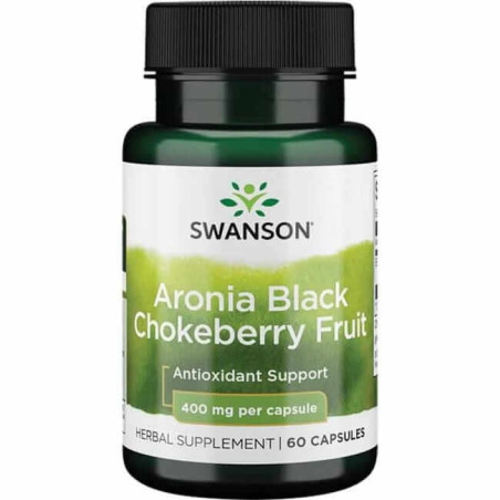 SWANSON Aronia Black Chokeberry Fruit (60 kaps.)
