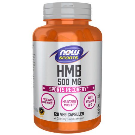 NOW FOODS HMB 500 mg (120 kaps.)