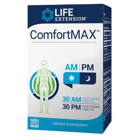 LIFE EXTENSION ComfortMAX - Double-Action Nerve Support (30 + 30 tabl.)
