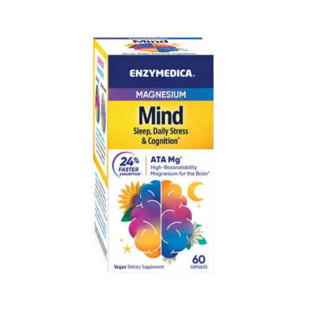 ENZYMEDICA Magnesium Mind Sleep, Daily Stress & Cognition (60 kaps.)