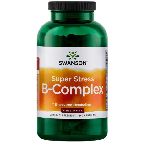 SWANSON Super Stress B-Complex (240 kaps.)