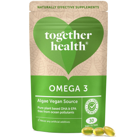 TOGETHER Omega 3 - Algae Vegan Source - Olej z mikroalg (30 kaps.)