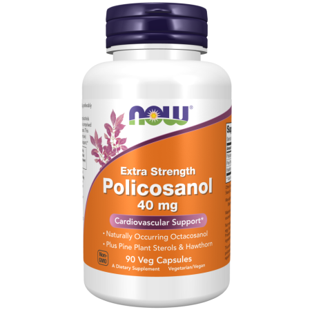 NOW FOODS Polikosanol Extra Strength 40 mg (90 kaps.)