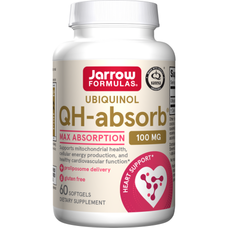 JARROW FORMULAS Ubiquinol QH-absorb 100 mg (60 kaps.)
