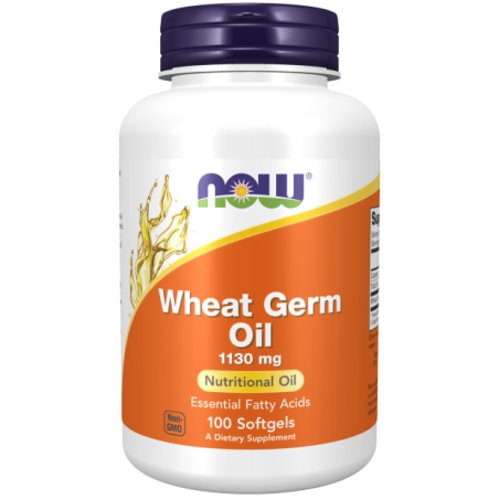 NOW FOODS Wheat Germ Oil - Olej z kiełków pszenicy (100 kaps.)
