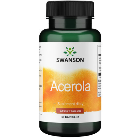 SWANSON Acerola 500 mg (60 kaps.)