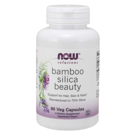 NOW FOODS Bamboo Silica Beauty (90 kaps.)