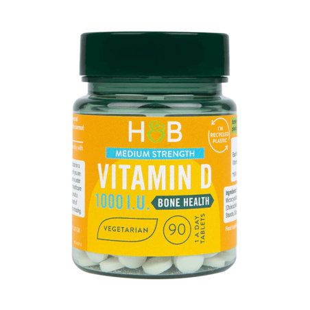 HOLLAND & BARRETT Vitamin D3 1000 IU 25 mcg (90 tabl.)