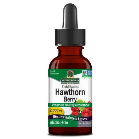 NATURE'S ANSWER Hawthorn Berry - Ekstrakt z Głogu (30 ml)