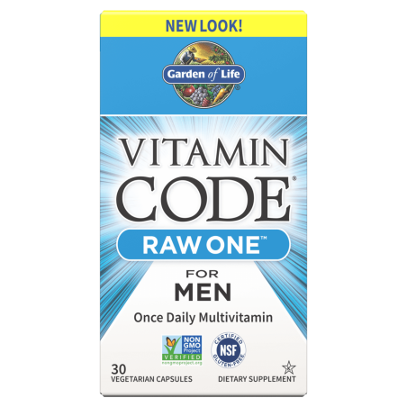 GARDEN OF LIFE Vitamin Code RAW One for Men (30 kaps.)
