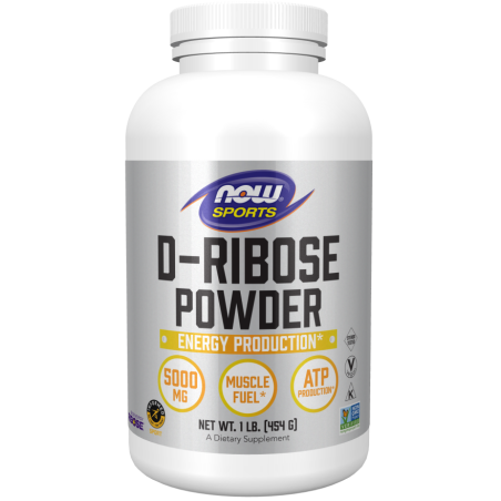 NOW FOODS D-Ribose - D-Ryboza w proszku (454 g)